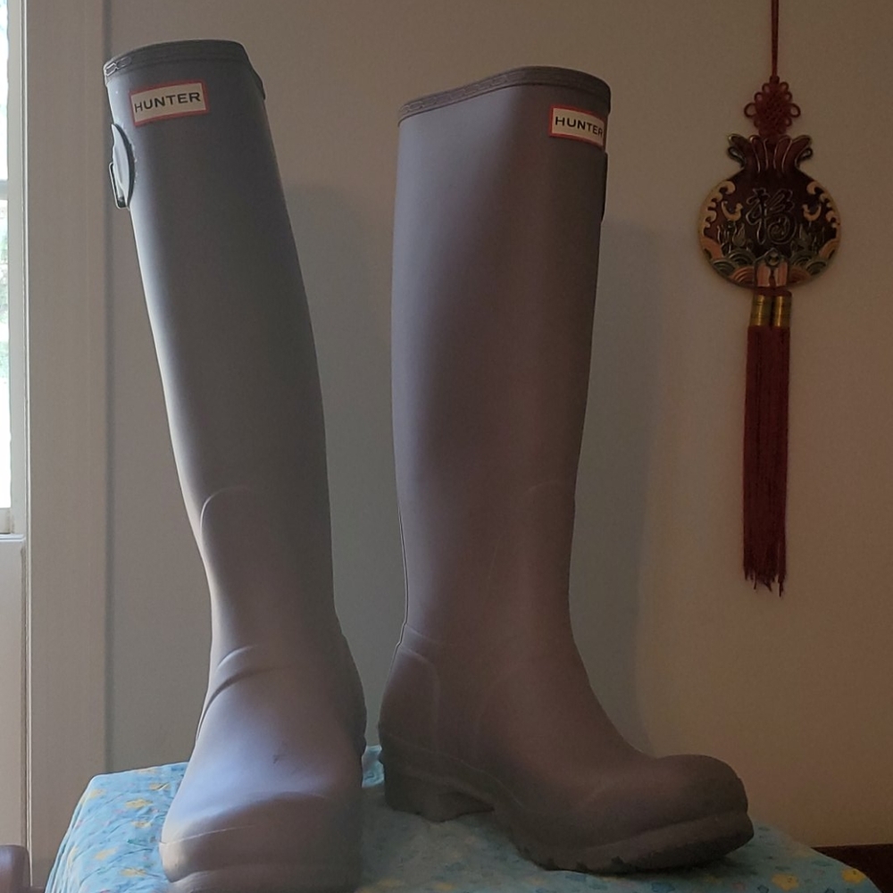 Lavender  Hunter Rain boots size 11